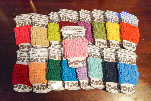 Basket Weave Coffee Sleeve photo 4