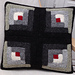 Log Cabin Cushion pattern 