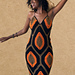 Boho inferno dress pattern 