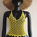 Floral lace summer tank top pattern