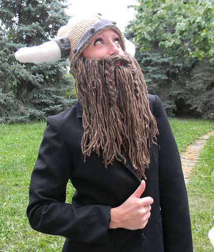 Beard Viking-hjelm - Holly Priestley 2012
