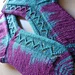 Lochmuster im ZickZack pattern 