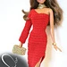 Barbie "Deva" dress pattern 