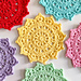 Flower Coaster pattern