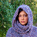 Cowl Hooded Capelet Poncho photo 3