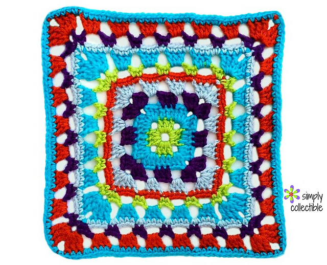 Penelope's Skipping Stones 12 inch Square