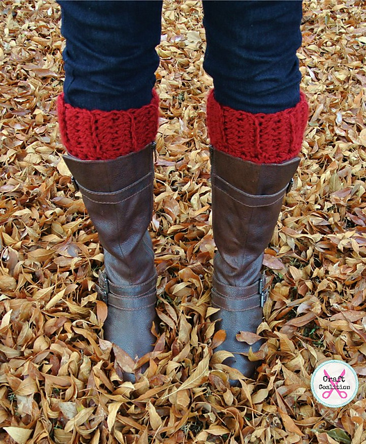 Ravelry Boot Cuffs pattern by Celina Lane