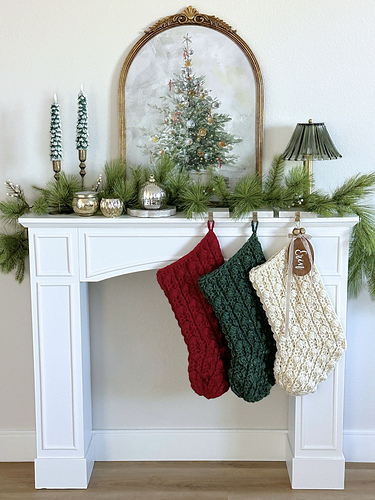 Jumbo Puff Stitch Stocking 116 photo 2