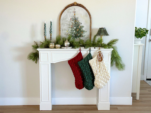 Jumbo Puff Stitch Stocking 116 photo 3