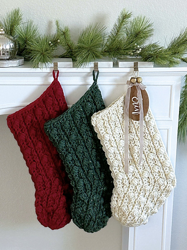Jumbo Puff Stitch Stocking 116 photo 4