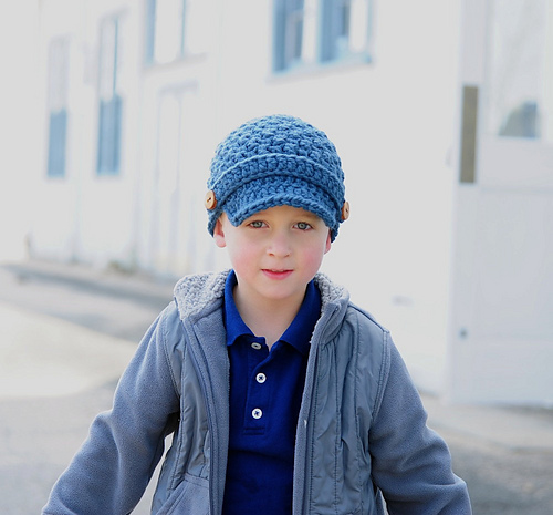 Square Brimmed Newsboy Hat 017 photo 6