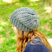 Chunky Ribbed Slouchy Beanie 019 photo 3