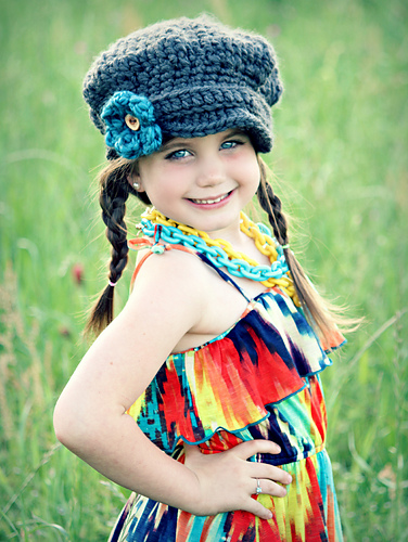 Chunky & Slouchy Newsboy Hat 011 photo 7