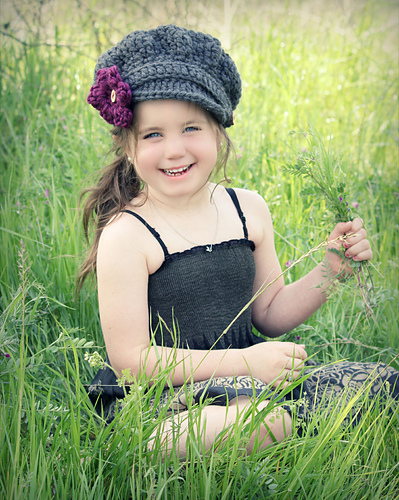 Chunky & Slouchy Newsboy Hat 011 photo 8