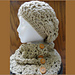 Chunky Lace Cowl and Beanie photo 4