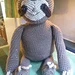 Sammy the Sloth pattern 