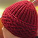 Celtic braid hat to match sweater vest pattern 