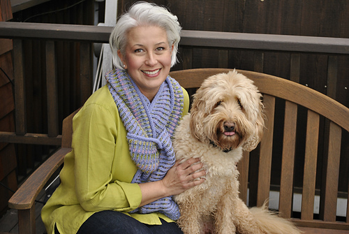 Channeled Colors Brioche Scarf photo 3
