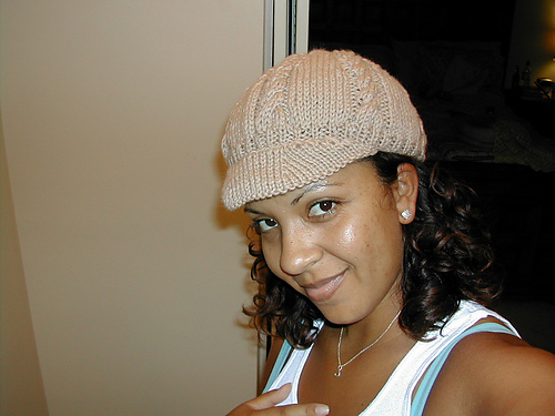 Headline News: Cabled Newsboy Cap