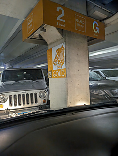 032824. Saving my parking location on the way to NY for Marge.