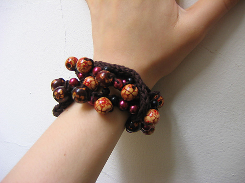 Beaded I-cord photo 1