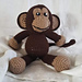 Huggable Crochet Monkey pattern 
