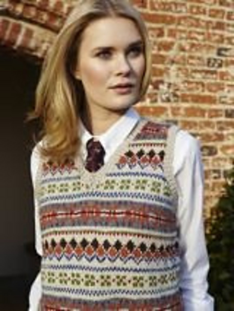 Ravelry: Fair Isle Tank Top pattern by 
