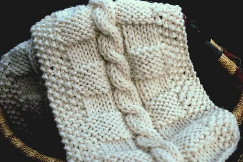 Textural Cable Scarf photo 3