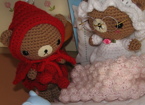 Little Red Riding Hood & Her Granny Teddy Bears photo 2