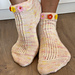 Tiny flower socks pattern 