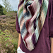Sturdy stripes shawl pattern 