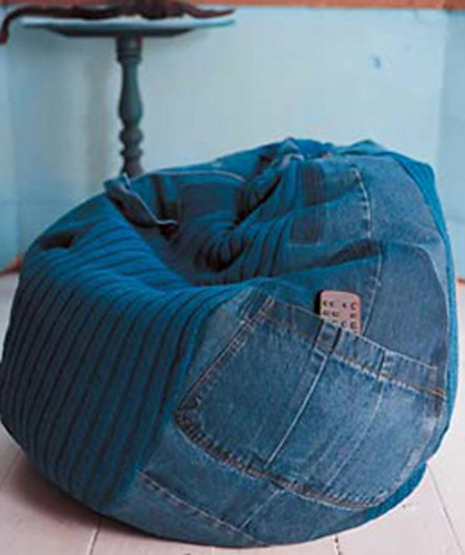 Denim Beanbag - Rowan Yarns, 2014