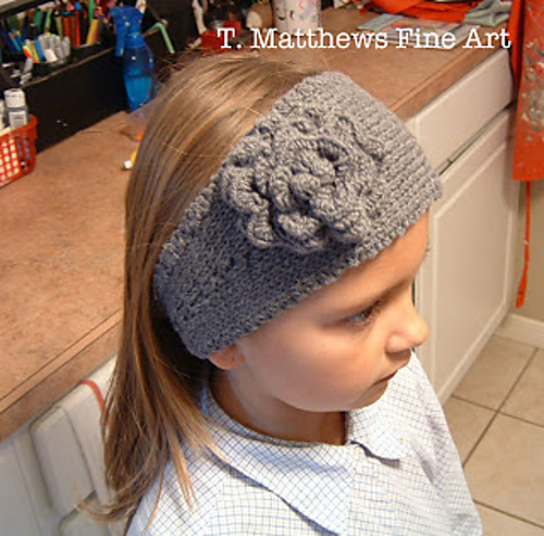 Ravelry: Headband Ear Warmer (Thin Yarn Version) pattern by Tif Matthews