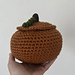 Simple Pumpkin Basket with Lid pattern 