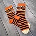 Tigrr socks pattern 