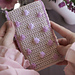 Phone bag 'Perle' pattern