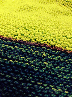 Algae sea of garter stitch #knitting