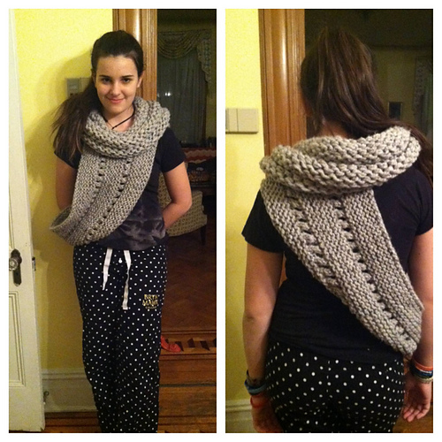 District 12 Cowl Wrap (knit) photo 2