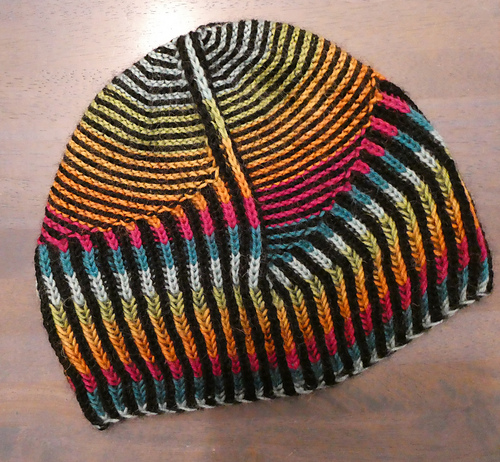 Ravelry: Prismatic Hat pattern by Sandra Nesbitt