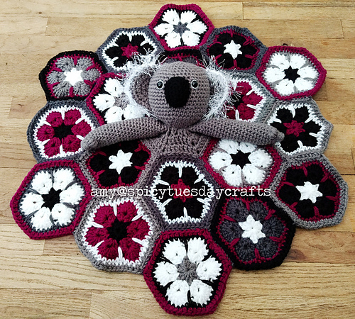 Bamboo Koala Pattern Print Blanket
