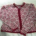 Ribbon Cardigan pattern 