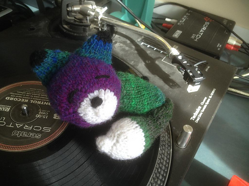 Knit Sleepy Fox Amigurumi - spirals420