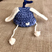 Bunny hat charm pattern