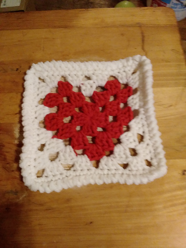 Granny Heart Coaster & Cloth photo 5