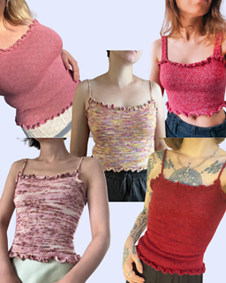 clockwise from top left: karro.knits, knot.purlfect, maanlicht_knits, knit.heirloom, 7pm_knits