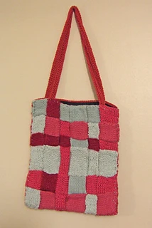 All Patched Up, Knitted Bag