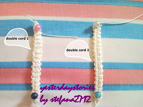Romanian Point Lace- two types of double cord photo 1