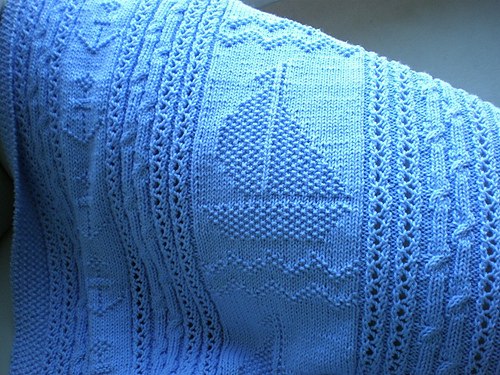 Soft Sailing Baby Blanket photo 2