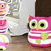 Doorstop - Owl pattern 