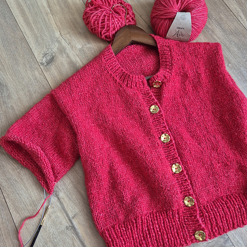 Gilet Framboise photo 5